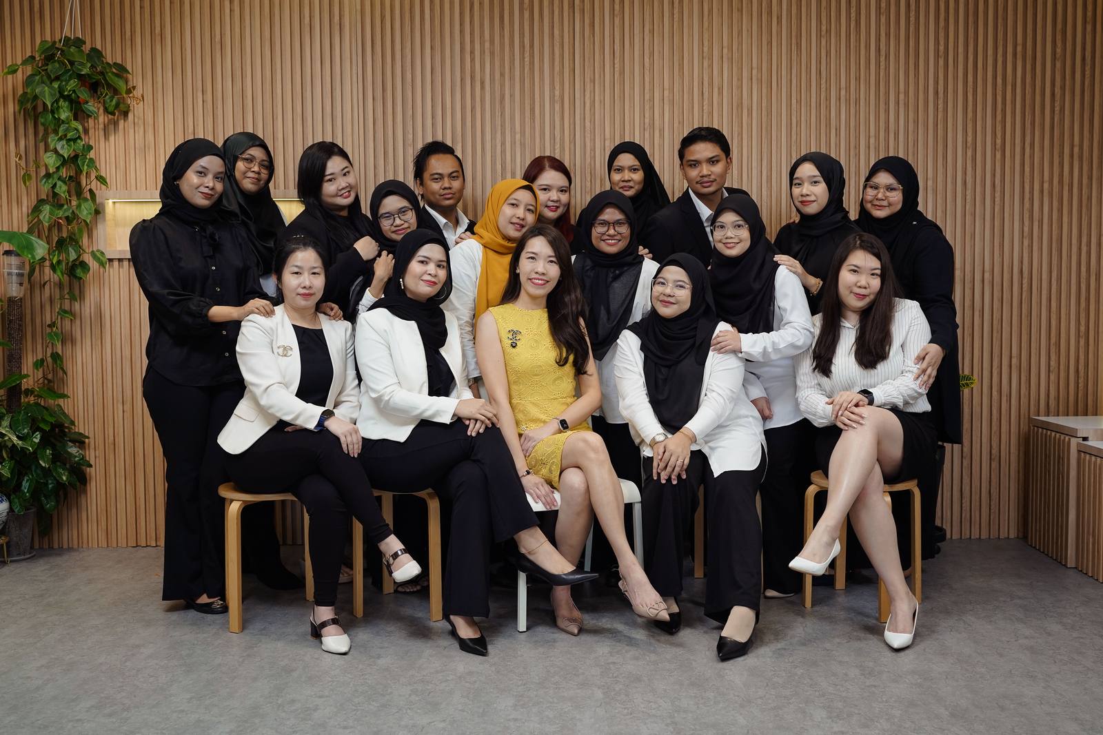 Life at AZEO: the team during a corporate training programme